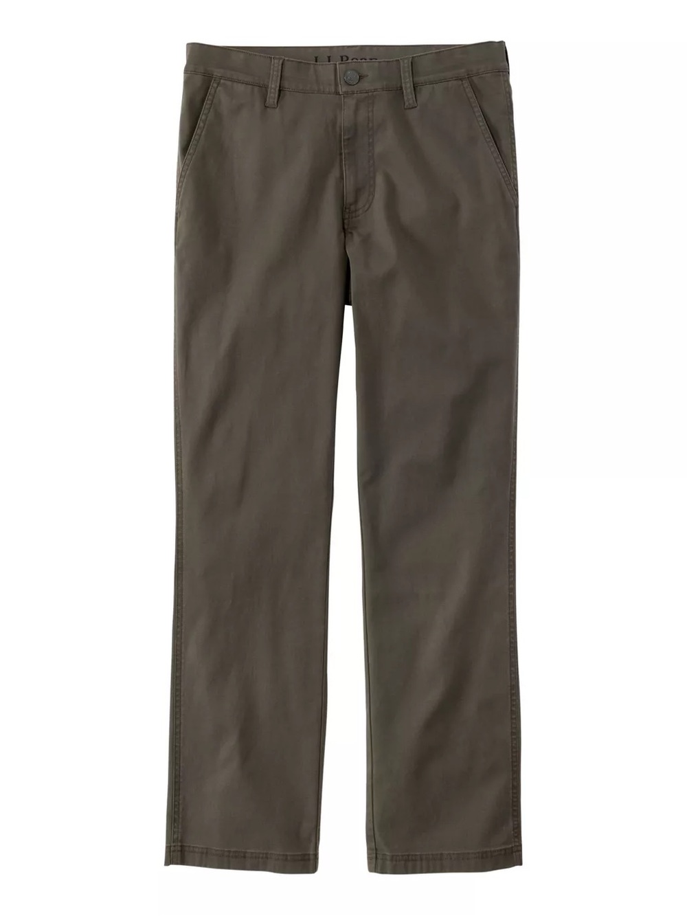 L.L. Bean Men's Olive Chino Pants